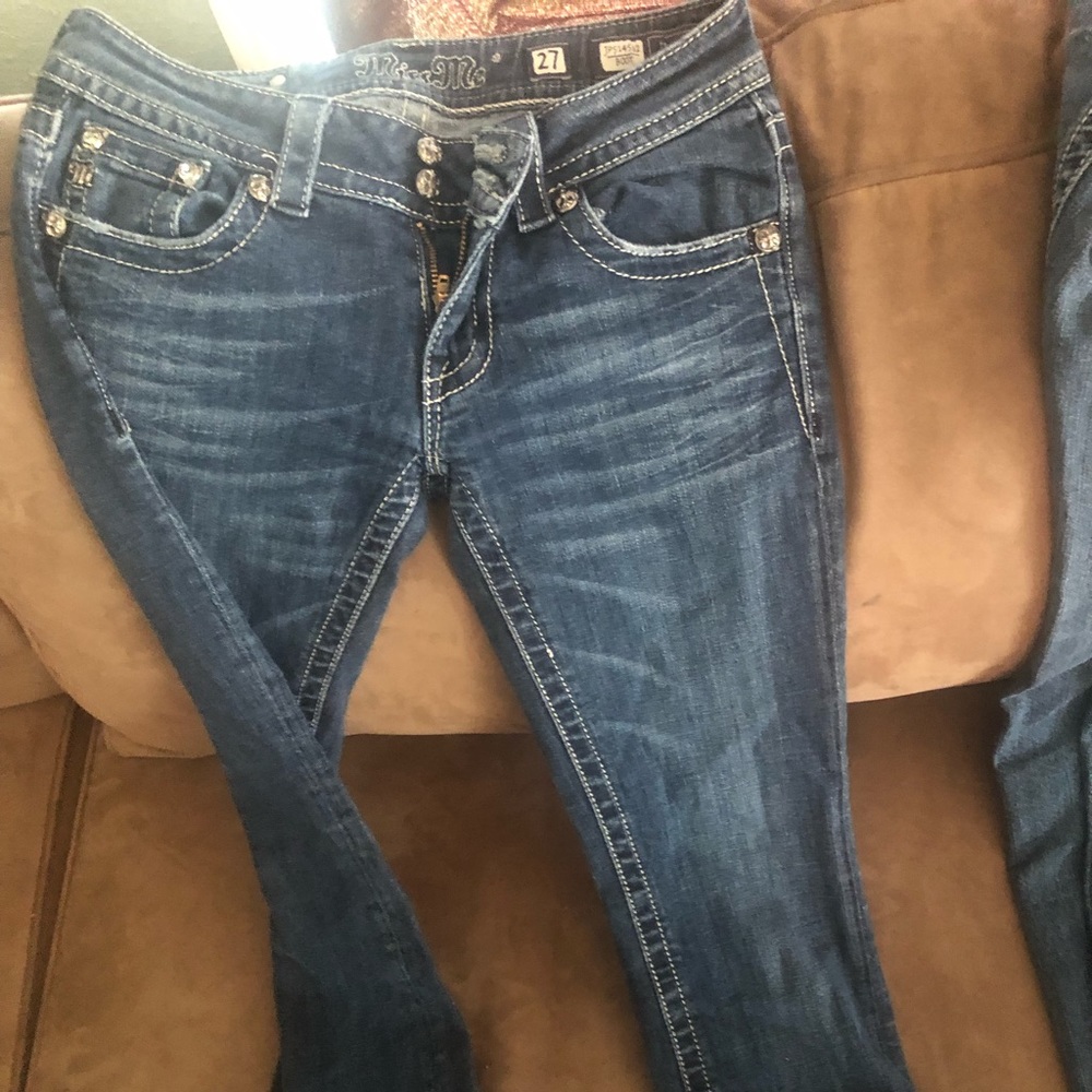 2 pairs of Miss Me authentic Jeans - Picture 4 of 4